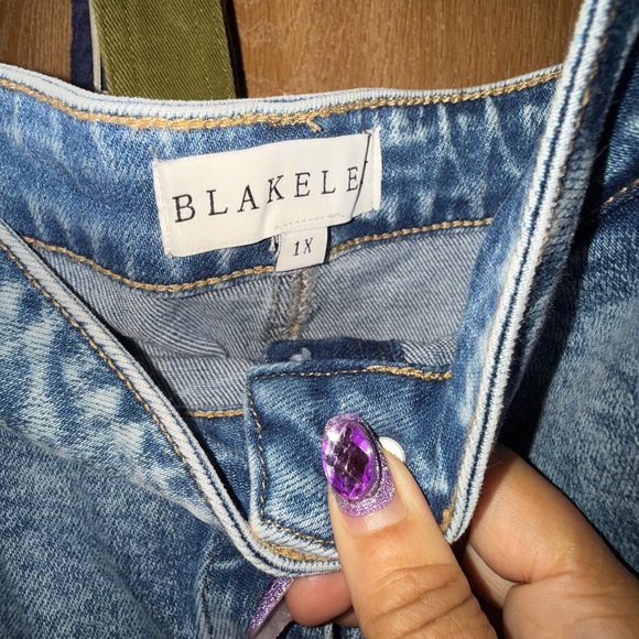 Denim Button-Front Skirt - Picture 2 of 2